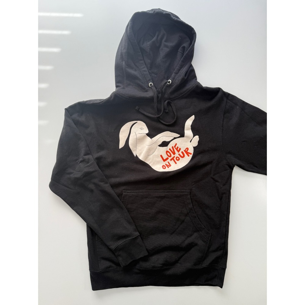 Harry Styles "Love On‎ Tour" Bunny Pullover Hoodie Unisex Small Black